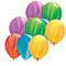 Qualatex® 11 Inch Rainbow Superagate Assortment Latex Balloons